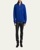 TOM FORD Men's Cashmere and Wool Raglan Sleeve Half-Zip Sweater - 2