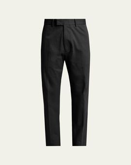 TOM FORD Men's Comfort Stretch Slim Flat-Front Trousers