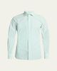 TOM FORD Men's Cotton Pinstripe Slim-Fit Dress Shirt - 1