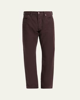 TOM FORD Men's Cotton Straight Leg Five-Pocket Pants