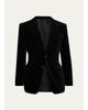 TOM FORD Men's Cotton Velvet Pipe-Trim Patch Pocket Blazer - 1