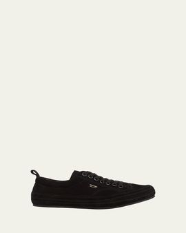 TOM FORD Men's Dean Suede Cap Toe Low-Top Sneakers