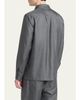 TOM FORD Men's Dyed Yarn Silk Melange Light Shirt - 3