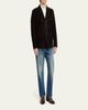 TOM FORD Men's Flocked Cotton Blend Patch Pocket Blazer - 2