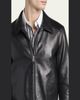 TOM FORD Men's Full-Zip Grained Leather Jacket - 5