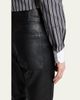 TOM FORD Men's Grained Leather Straight Leg Five-Pocket Pants - 5