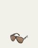 TOM FORD Men's Samuele Acetate Aviator Sunglasses - 2
