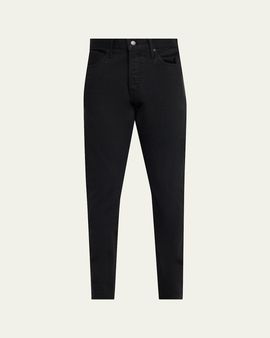 TOM FORD Men's Slim-Fit Stretch Black Denim Five-Pocket Pants