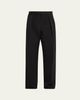 TOM FORD Men's Straight-Leg Double-Pleated Trousers - 1