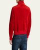TOM FORD Men's Suede Stand Collar Full-Zip Blouson - 3