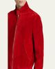 TOM FORD Men's Suede Stand Collar Full-Zip Blouson - 5