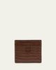 TOM FORD Men's T Line Croc-Effect Leather Card Holder - 4