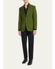 TOM FORD Men's Wool Peak Lapel Single-Breasted Sport Coat - 2
