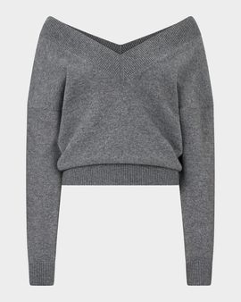 TOM FORD Off-The-Shoulder Cashmere Sweater