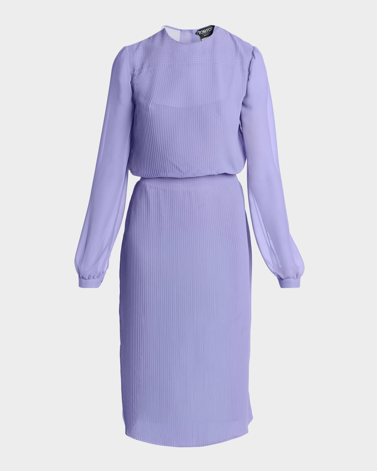 TOM FORD Pervinca Ribbed Midi Dress