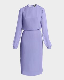 TOM FORD Pervinca Ribbed Midi Dress