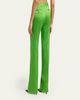 TOM FORD Pleated Silk Straight-Leg Trousers - 3