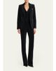 TOM FORD Polka-Dot Velvet Bootcut Trousers - 2