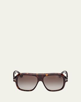 TOM FORD Rhonda 56MM Aviator Sunglasses
