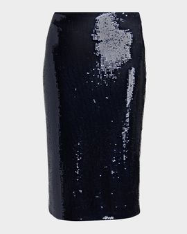 TOM FORD Sequined Pencil Skirt