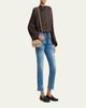 TOM FORD Suede Hanging T Crossbody Wallet - 5