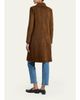 TOM FORD Suede Single-Breasted Long Coat - 3