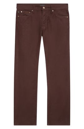 TOM FORD TOM FORD '50s Straight Fit Moleskin Pants