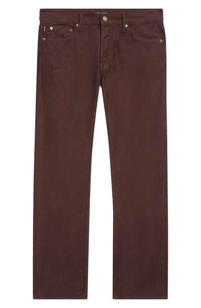 TOM FORD TOM FORD '50s Straight Fit Moleskin Pants
