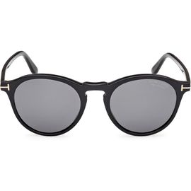 TOM FORD TOM FORD 52mm Polarized Round Sunglasses