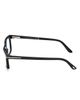 TOM FORD TOM FORD 53mm Rectangular Blue Light Blocking Glasses with Clip-On Sun Lens - 5