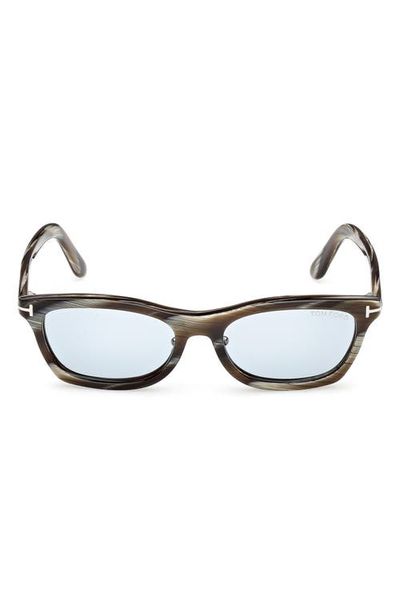 TOM FORD TOM FORD 53mm Rectangular Optical Glasses