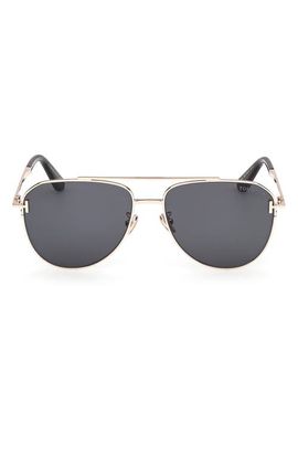 TOM FORD TOM FORD 59mm Aviator Sunglasses