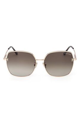 TOM FORD TOM FORD 59mm Gradient Square Sunglasses