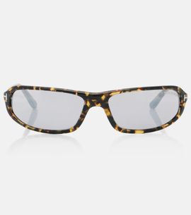 Tom Ford Tom Ford Addison Thin flat-top sunglasses