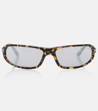 Tom Ford Tom Ford Addison Thin flat-top sunglasses