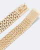 Tom Ford Tom Ford Aion brass earrings - 4