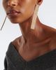 Tom Ford Tom Ford Aion brass earrings - 6