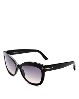 Tom Ford Tom Ford Allistair Cat Eye Sunglasses, 56mm