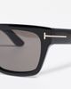 Tom Ford Tom Ford Andy Sunglasses Shiny Black One - 5