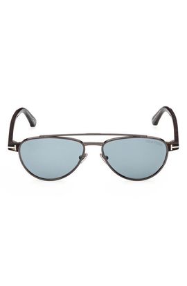 TOM FORD TOM FORD Anthony 02 55mm Pilot Sunglasses