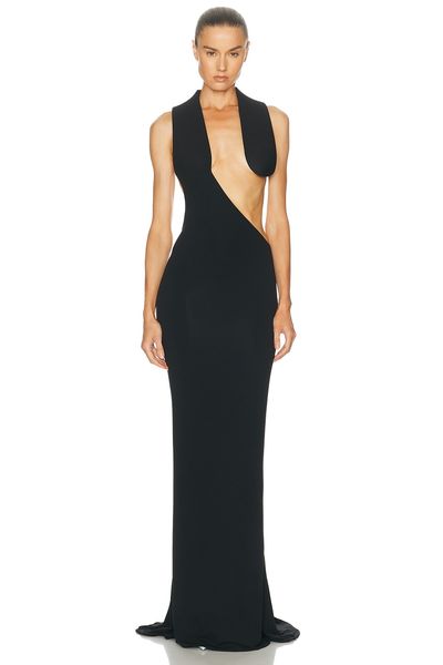 TOM FORD TOM FORD Asymmetric Backless Evening Dress