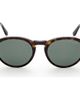 TOM FORD TOM FORD Aurele 52mm Polarized Round Sunglasses - 1