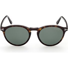 TOM FORD TOM FORD Aurele 52mm Polarized Round Sunglasses