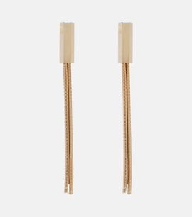 Tom Ford Tom Ford Axis chain-detail drop earrings