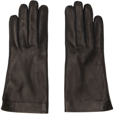 TOM FORD TOM FORD Black Classic Leather Gloves