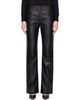 TOM FORD TOM FORD Black Five-Pocket Leather Trousers - 1