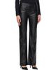 TOM FORD TOM FORD Black Five-Pocket Leather Trousers - 2