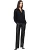 TOM FORD TOM FORD Black Five-Pocket Leather Trousers - 4