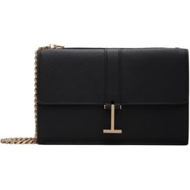 TOM FORD TOM FORD Black Grain Leather Kara Chain Mini Bag
