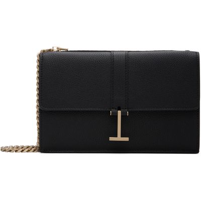 TOM FORD TOM FORD Black Grain Leather Kara Chain Mini Bag